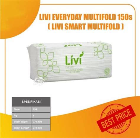 Jual Tissue Livi Smart Towel Multifold S Di Lapak It Bukalapak