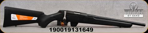 Tikka 22lr Model T1x Mtr Modular Black Synthetic Stockblued 16