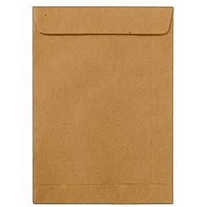 Envelope Saco Kraft Ouro 260x360 Barra Soluções Informática e Papelaria