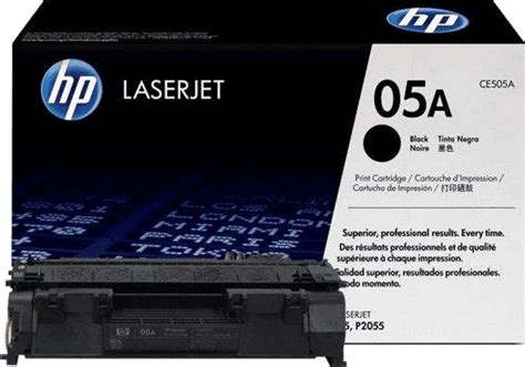 کارتریج تونر مشکی طرح اصلی HP مدل 05A - فروشگاه ابزارجو