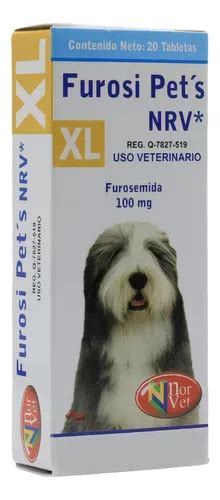 Furosi Pets Xl Furosemida 100 Mg 20 Tab Norvet Perros 50 Kg MercadoLibre