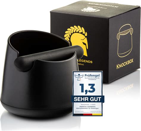 Amazon de Abklopfbehälter für Siebträger Knock Box Nizirioo Kaffee