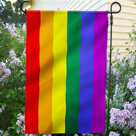 Rainbow Gay Pride Garden Flag X Inch Anley Flags