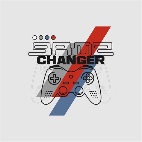 Premium Vector Game Changer Illustration Typography Vector Graphic T