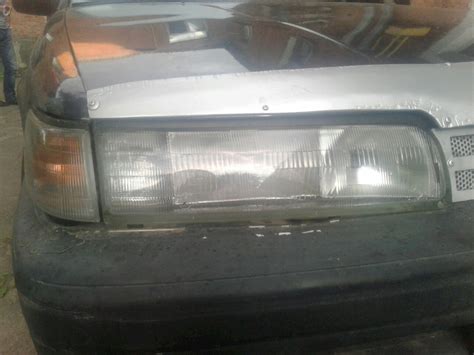 Отражатели фар — Mazda 626 III (GD), 2 л, 1988 года | своими руками ...