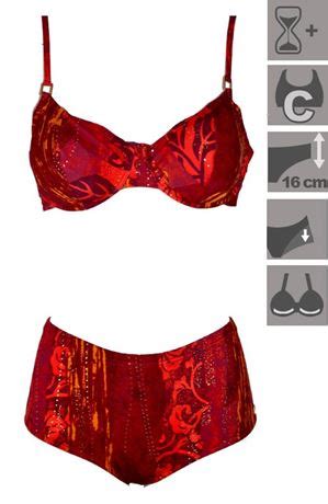 Reifen Bikini Mit Cups C