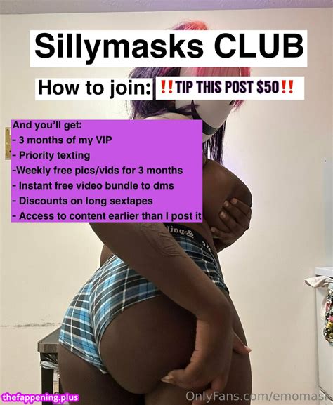 Emomask Sillymasked Sillymasks Nude OnlyFans Photo The Fappening Plus