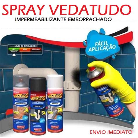 Cola Spray Permante Ml Emborrachado Impermeabilizante Vedatudo Dryko