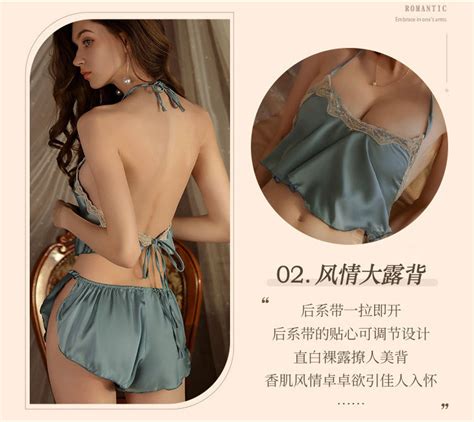 Ready Stock Immediate Shipping Sexy Lingerie Sexy Pure Desire Pajamas Bellyband Women Can Take