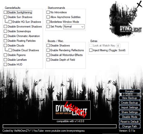 Поднятие FPS в Dying Light – Steam Solo