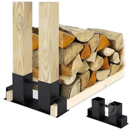 ᐉ Соединитель стойки для дров под брус 50х50 мм (дровница) 60х310х120 ...