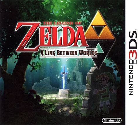 The Legend Of Zelda A Link Between Worlds Nintendo Ds Box