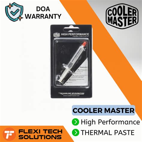 COOLER MASTER High Performance Thermal Grease – Flexi Tech