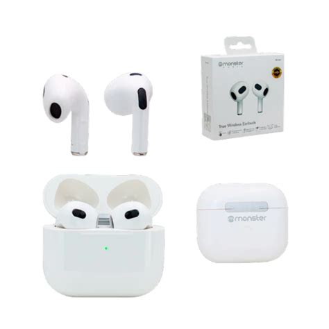 Ripley Aud Fonos Monster True Wireless Tw W Bluetooth Blanco