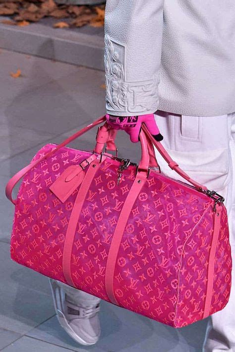 Louis Vitton Fall 2019 Louis Vuitton Duffle Bag Louis Vuitton Bag Louis Vuitton Pink