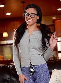 Nerdy Brunette With Glasses Fucked Her Friend Photos Maya Bijou Jessy Jones MILF Fox