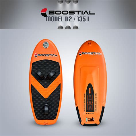 Tavola Da Wing Foil Surf Gonfiabile Modello D2 135 L BOOSTIAL SURF