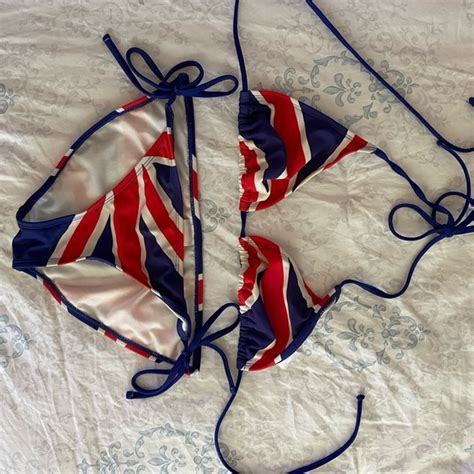 Target Swim Flag String Bikini Poshmark