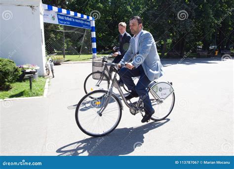 Radu Popa On A Bike Editorial Photography Image Of Manager 113787067