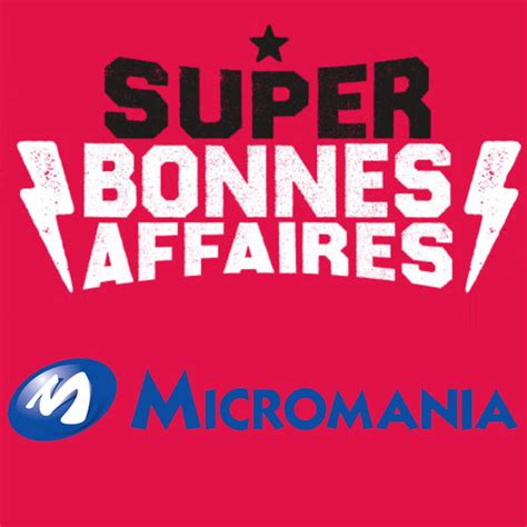 Promo Micromania sur une sélection de titres site et magasin les