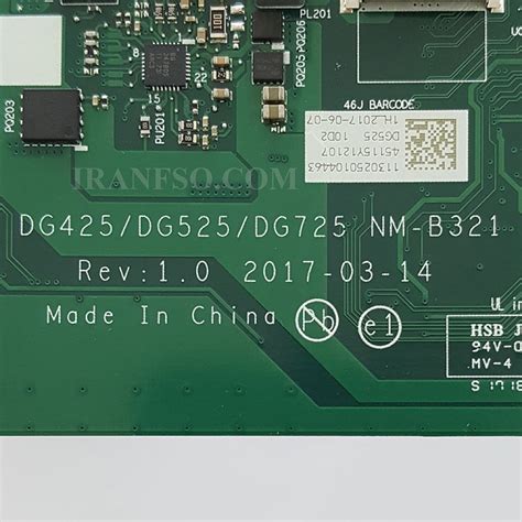 مادربرد لپ تاپ لنوو IdeaPad 320 CPU-AMD-A9_DG425-DG525-DG725_NM-B321 ...