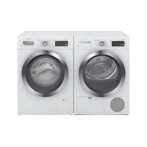 Shop Bosch 800 Series Compact Front-Load Washer & Electric Dryer Set at ...