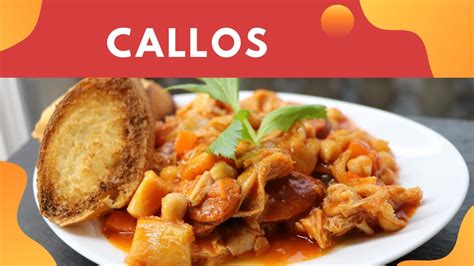 Callos Recipe How To Cook Callos Youtube