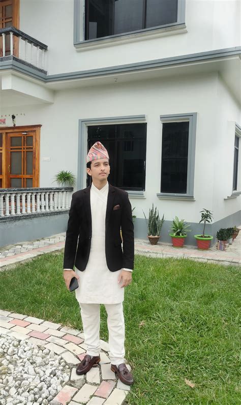 Daura Suruwal , Dhaka topi - Nepali Men's Wear Ananta Kharel in 2025 ...