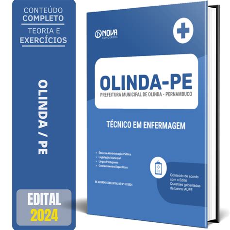 Apostila Prefeitura De Olinda Pe T Cnico De Enfermagem Solu O