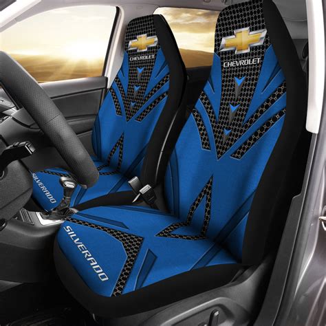 CHEVROLET SILVERADO CAR SEAT COVER ( SET OF 2 ) - TrendyHeat