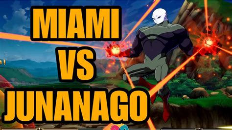 Dbfz Junanago Vs Miami Dragon Ball Fighterz Youtube