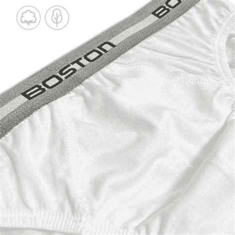 Bikini deportivo BOSTON Algodón Viscosa Pack x3 Negro BOSTON Ropa Interior