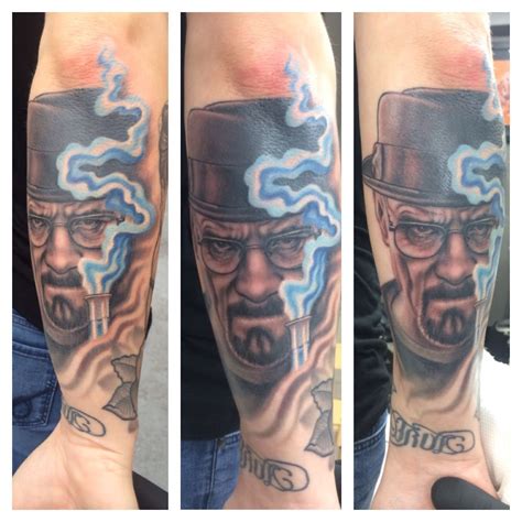 Breaking Bad Walter White Heisenberg Tattoo Heisenberg Tattoo