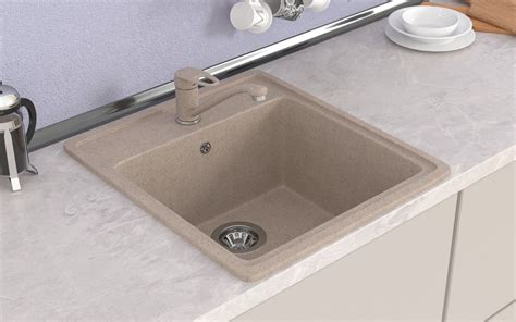 Мойка - раковина квадратная для кухни Gamma Stone GS-21 из ...