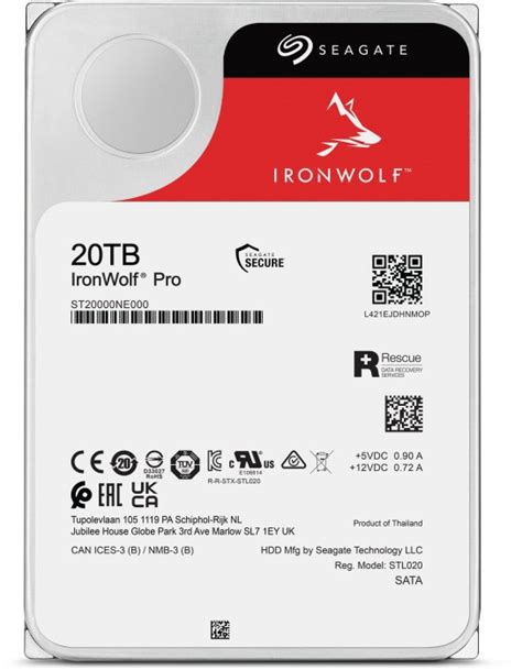 Seagate Ironwolf Pro Nas Hdd Rescue Tb E Sata Gb