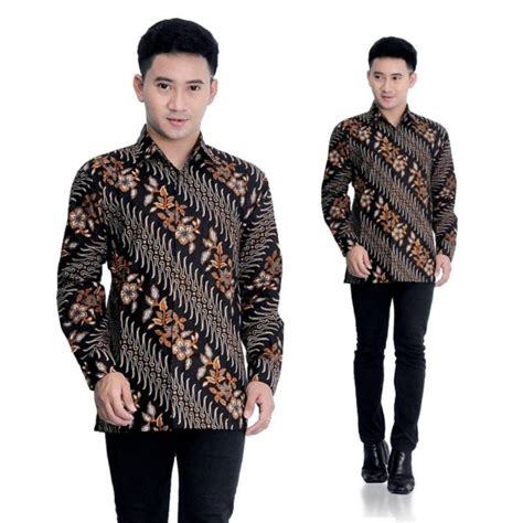 Jual Kemeja Batik Seno Kembang Shopee Indonesia