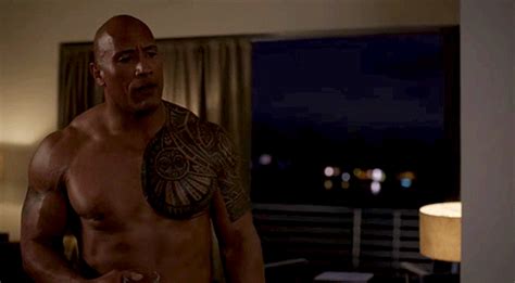 WE LOVE HOT GUYS Dwayne Johnson Shirtless
