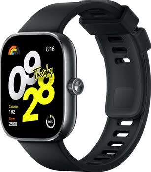 Смарт-часы Xiaomi Redmi Watch 4 Obsidian Black (1021342) – фото, отзывы ...