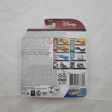 Mattel Other Hot Wheels Disney Character Cars The Nightmare Before Christmas Jack