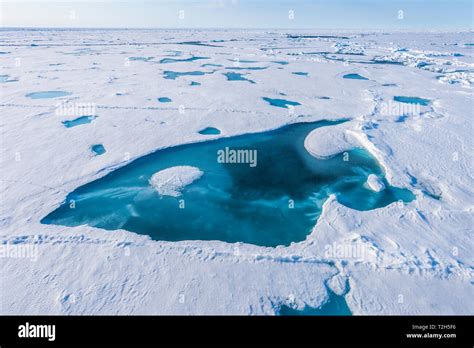 Melting Ice At North Pole Arctic Stock Photo Alamy