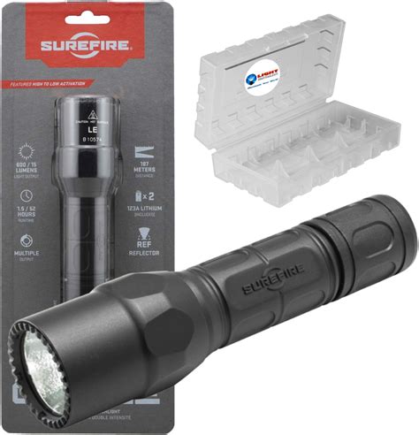 SureFire G2X LE Compact LED Flashlight 600 Lumen Tactical Light Black