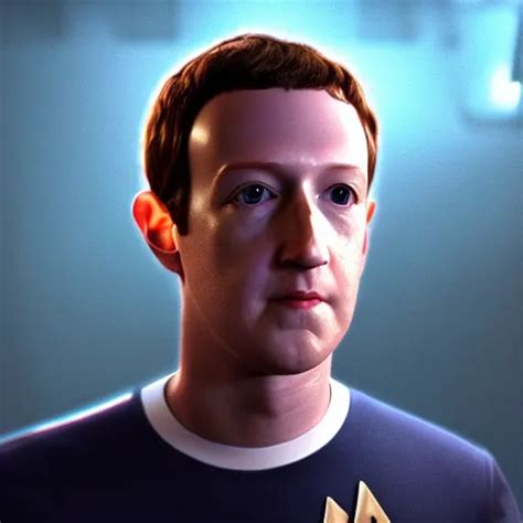 Mark Zuckerberg As Lieutenant Commander Data In Star Stable Diffusion