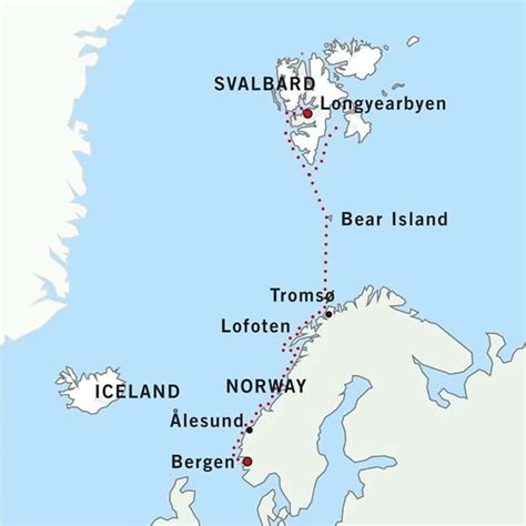 The Norwegian fjords, Bear Island & Svalbard | 17 Day Bergen to ...