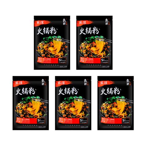 YUANXIAN Spicy Hot Pot Noodles 5 Packs 9 10oz Yami