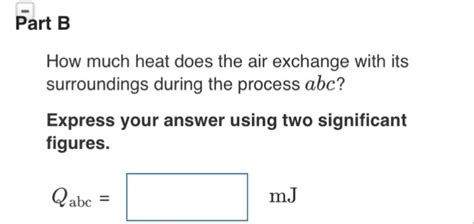 Solved A volume of air (assumed to be an ideal gas) is first | Chegg.com