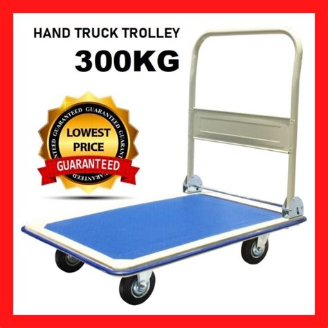 Kg High Quality Trolley Heavy Duty Iron Foldable Platform Hand Truck