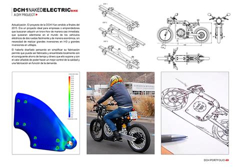 Dch Naked Electric Motorcycle On Behance
