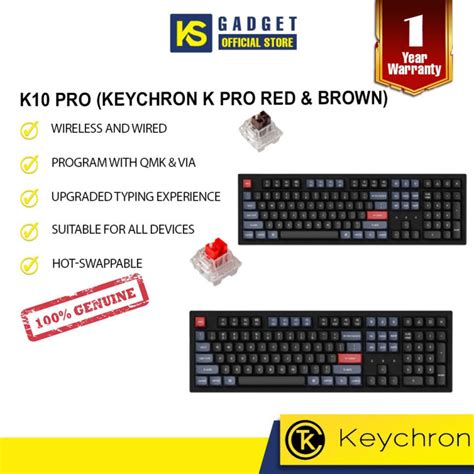 Keychron K Pro Hot Swap Rgb Wireless Mechanical Keyboard Keychron K Pro Switch Lazada