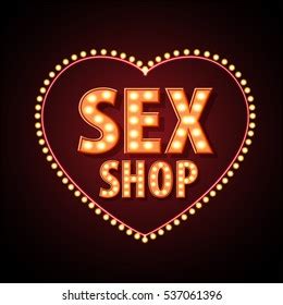 Sex Shop Neon Sign Stock Vector Royalty Free Shutterstock