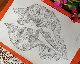 Nude Mother Art Etsy